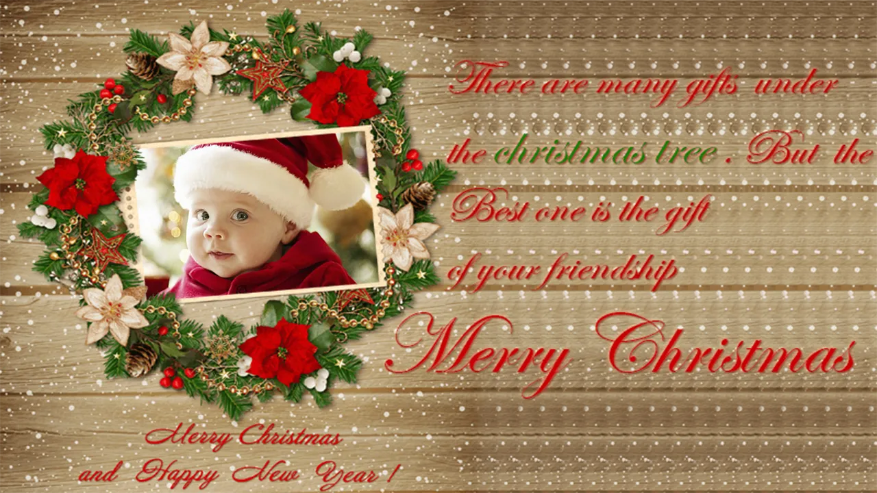 Christmas Greeting Card Maker | Indus Appstore | Screenshot