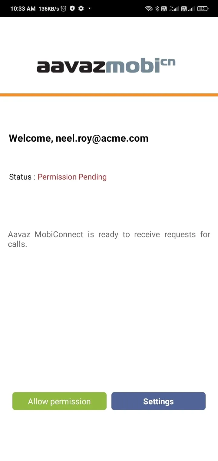 Aavaz MobiConnect | Indus Appstore | Screenshot