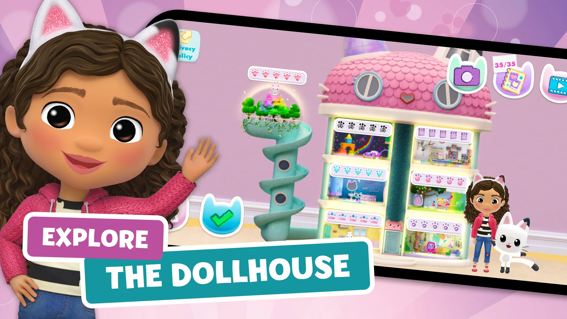 Gabbys Dollhouse: Games & Cats | Indus Appstore | Screenshot