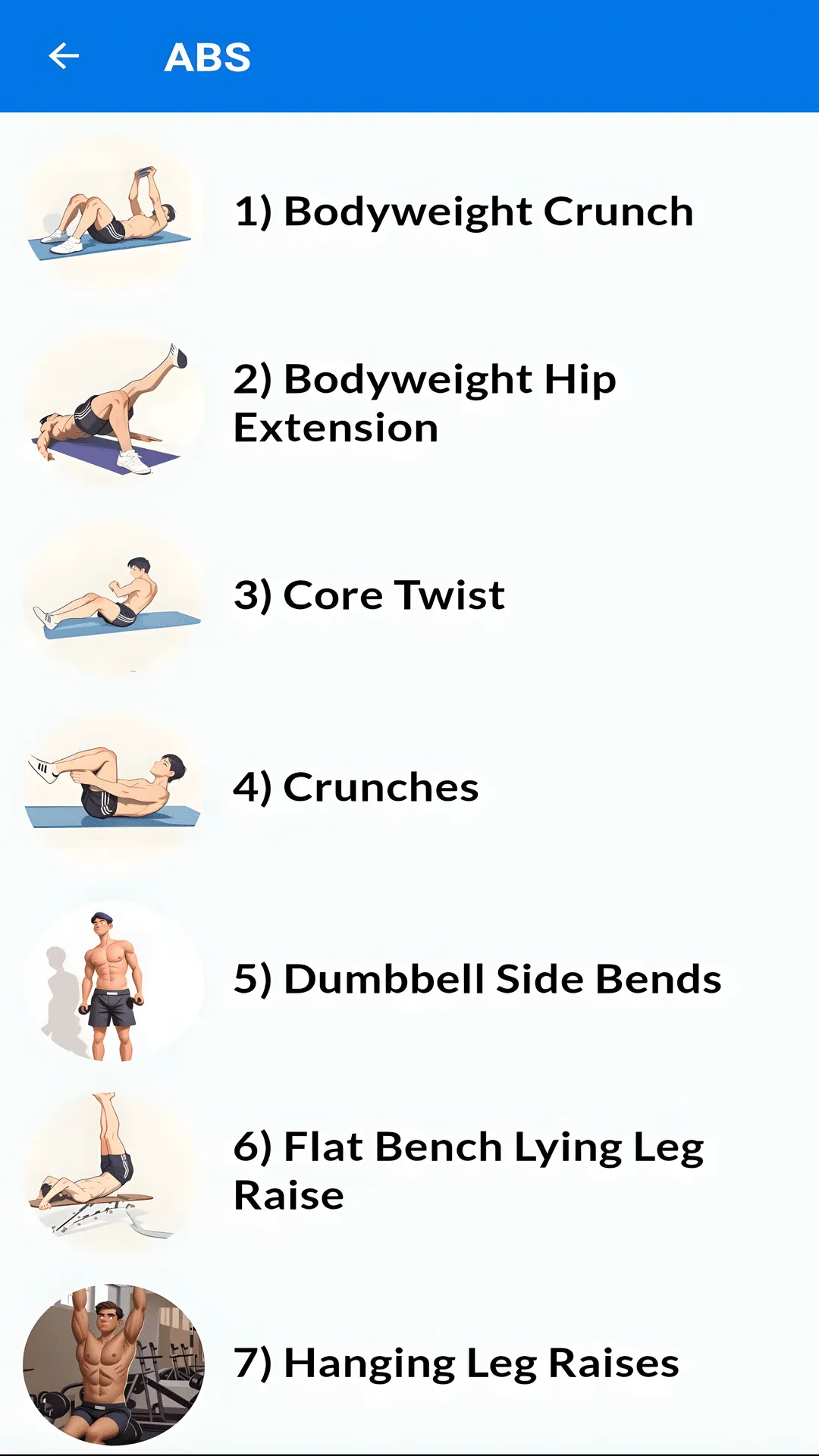 Bodybuilding Exercises Video | Indus Appstore | Screenshot