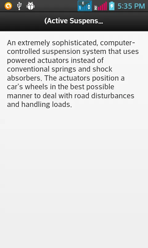 Automotive Dictionary | Indus Appstore | Screenshot