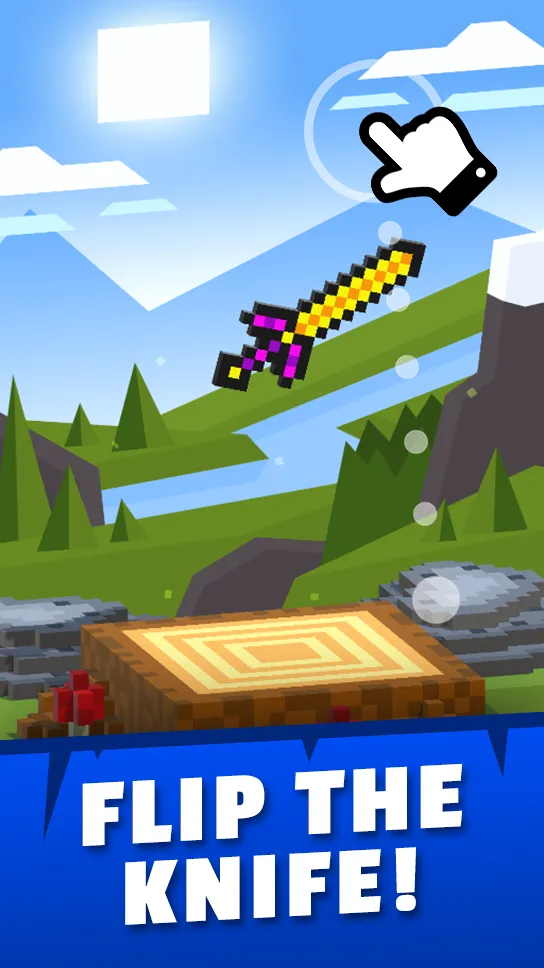 Knife Club Hit & Flippy Master | Indus Appstore | Screenshot