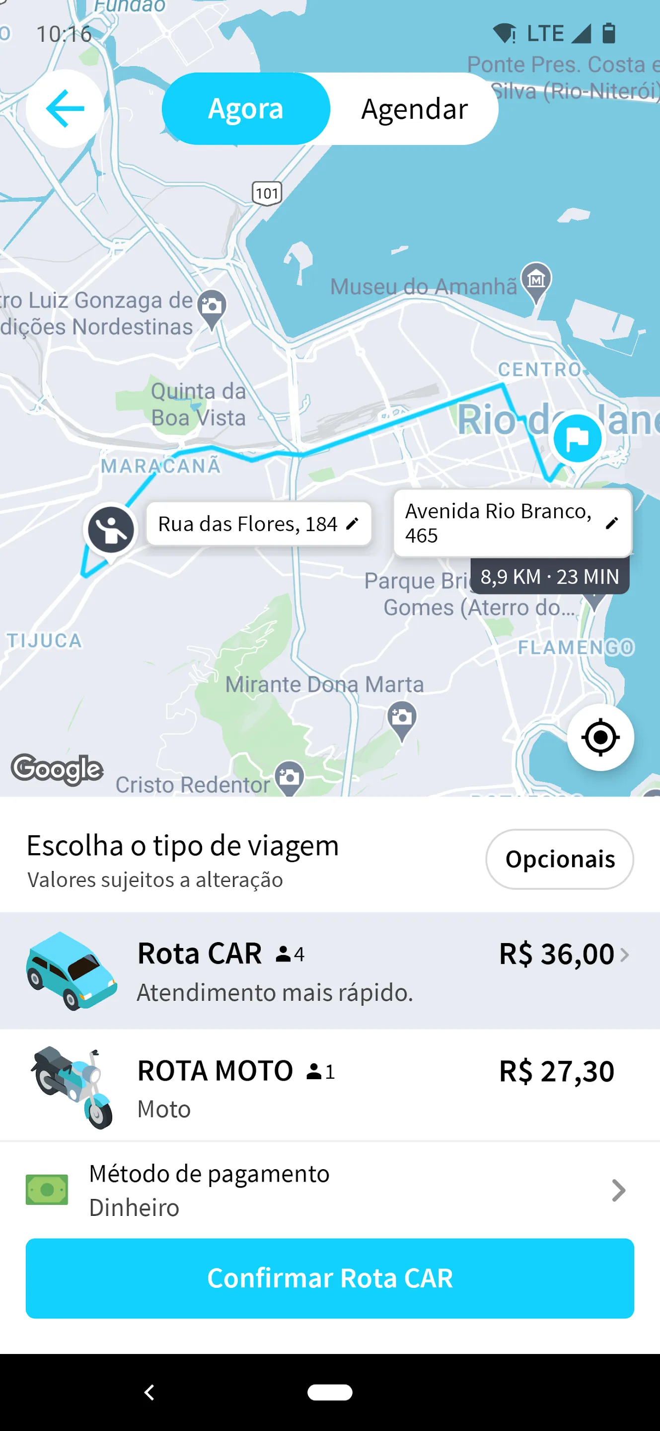 ROTA CAR DELUXE Passageiro | Indus Appstore | Screenshot