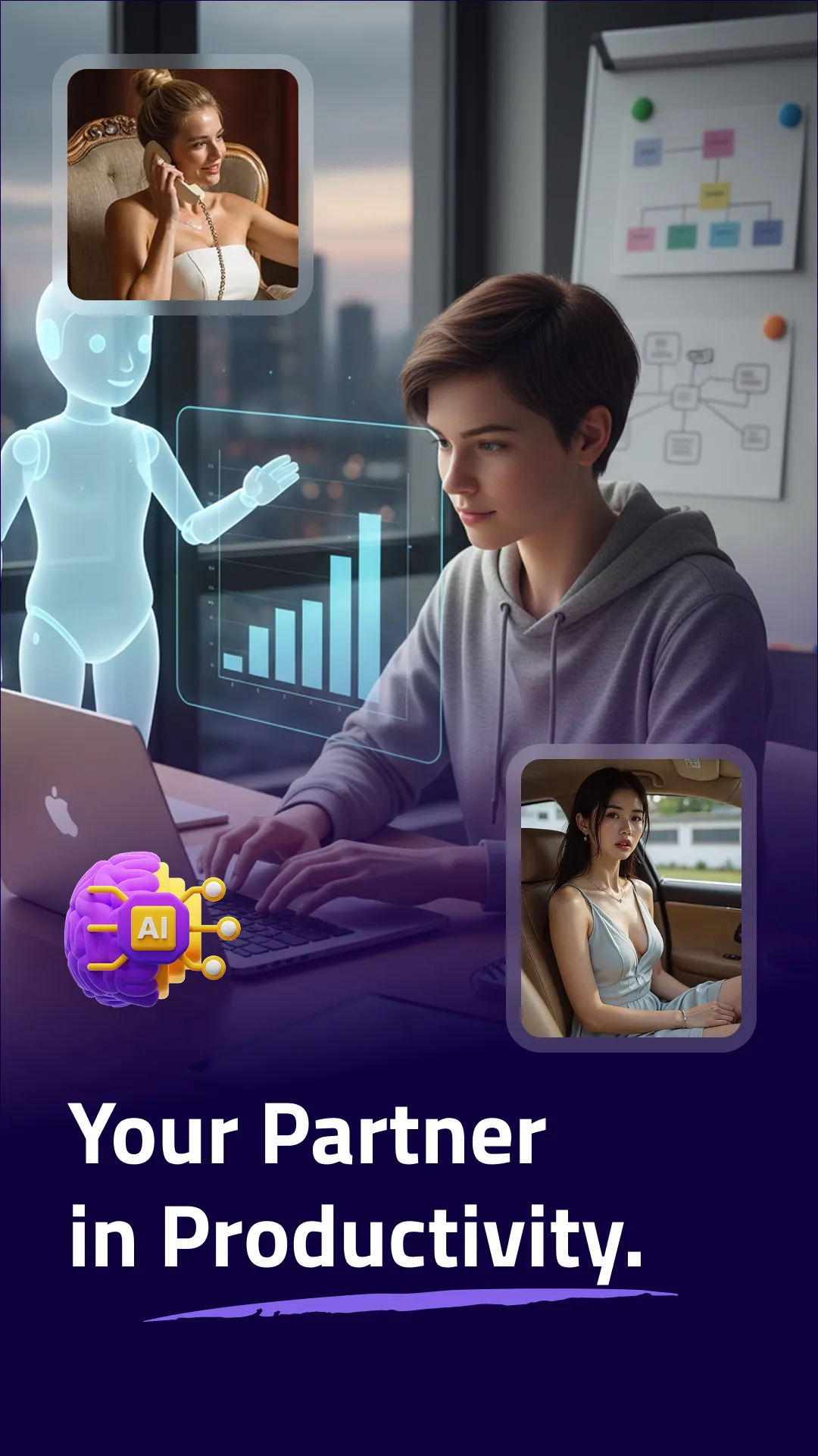 Kinda: AI Character Chat | Indus Appstore | Screenshot