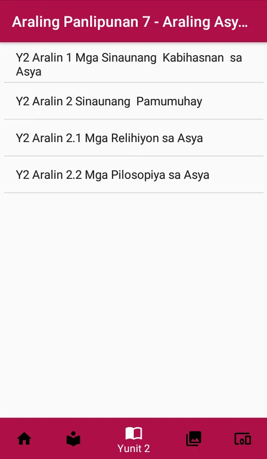 Araling Panlipunan 7 | Indus Appstore | Screenshot