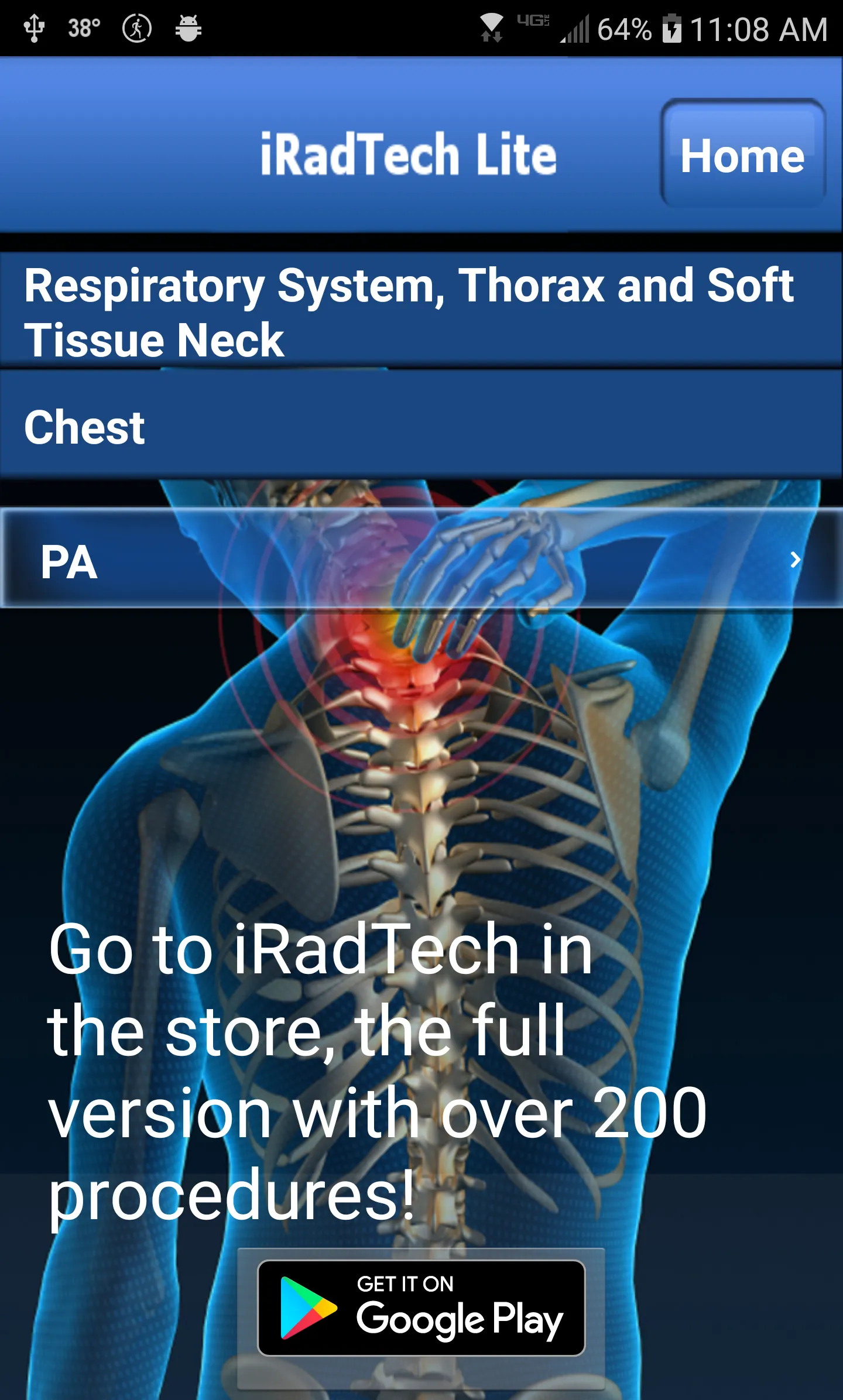 iRadTech Lite | Indus Appstore | Screenshot