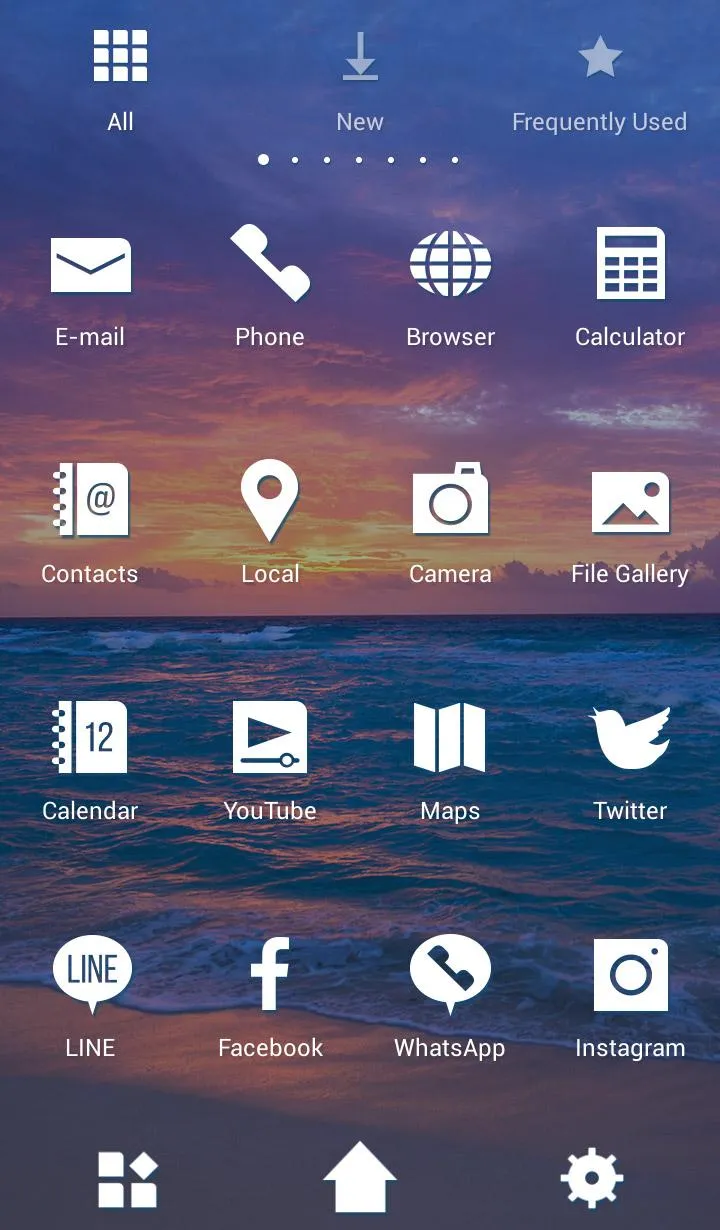 Sunset Sea Theme | Indus Appstore | Screenshot