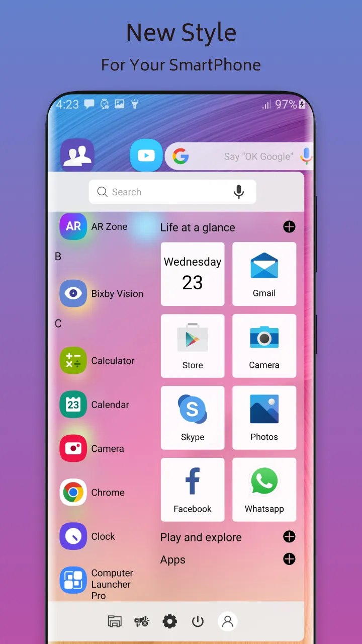 Note 20 Theme For Launcher | Indus Appstore | Screenshot