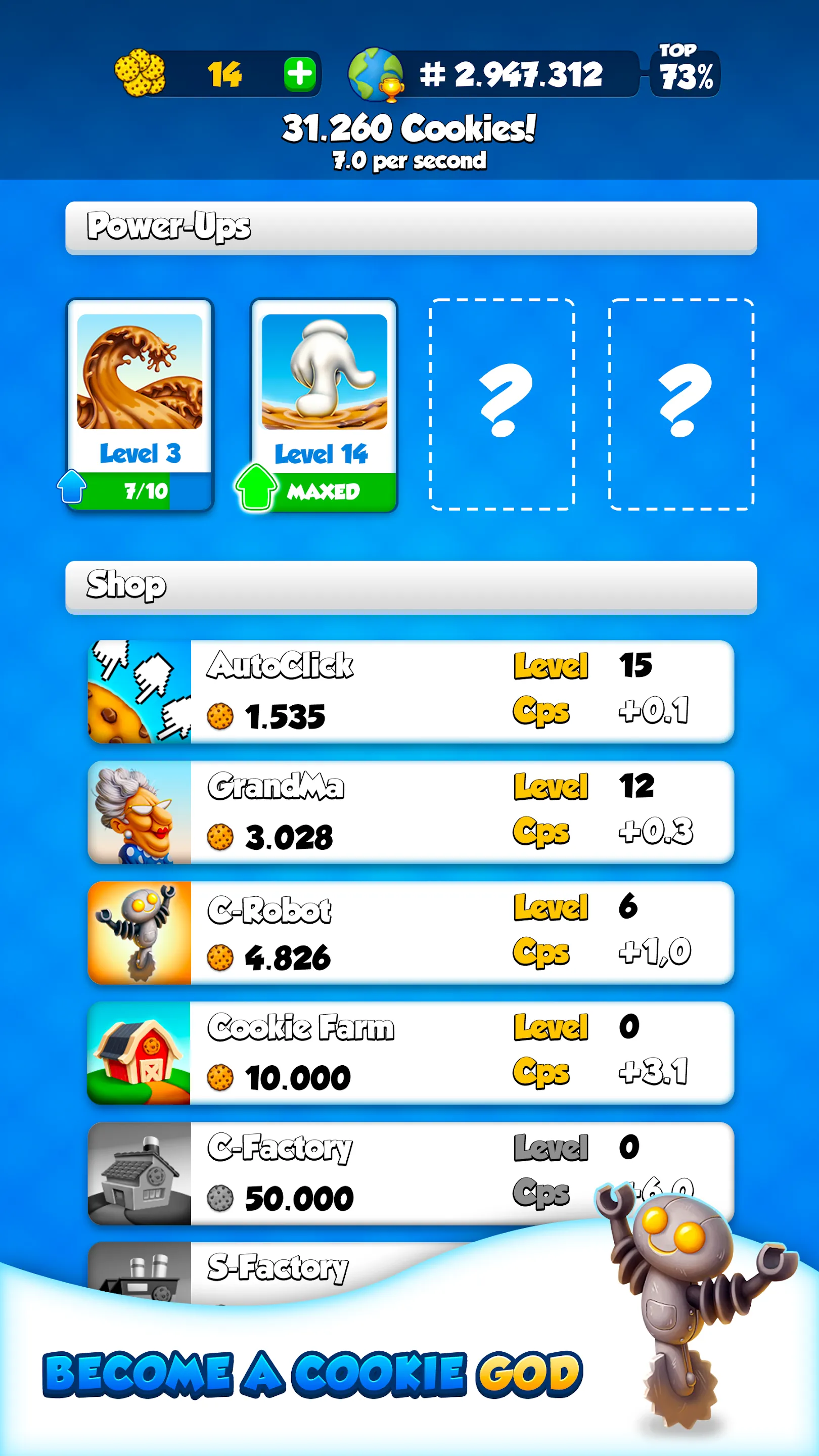 Cookie Clickers™ | Indus Appstore | Screenshot