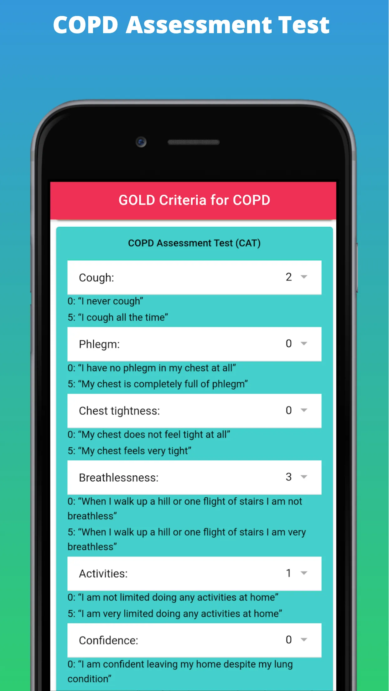 GOLD COPD | Indus Appstore | Screenshot