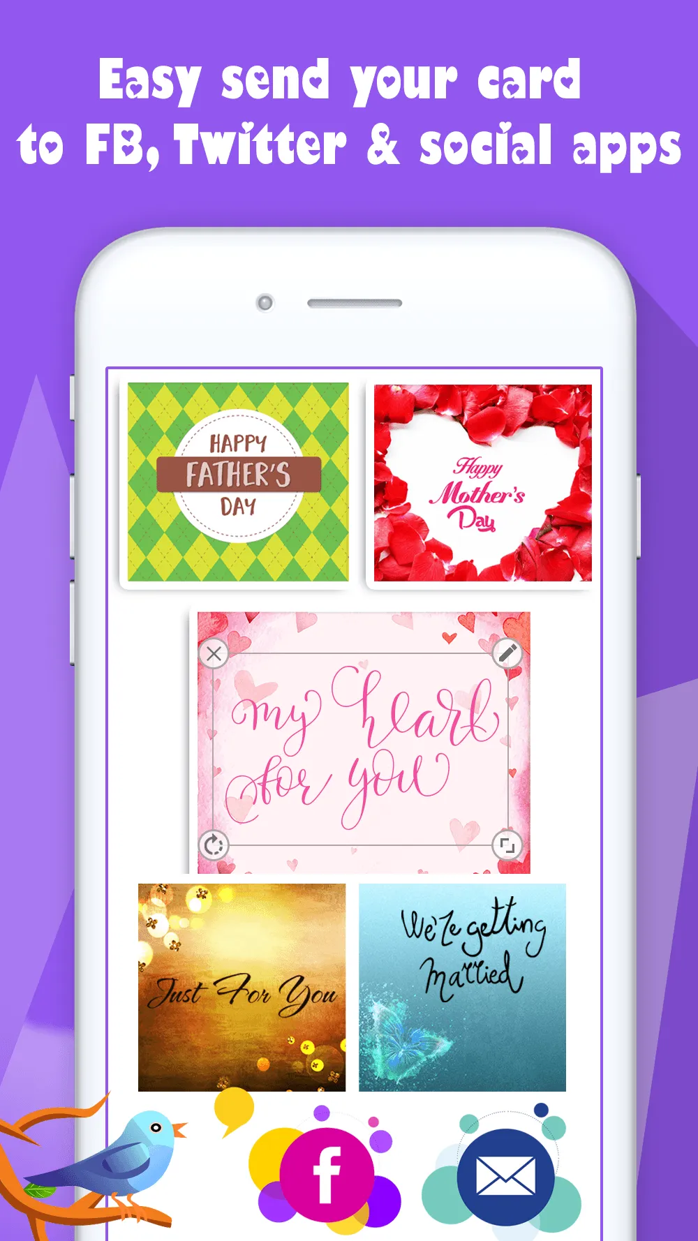 Creative Card: Make greeting e | Indus Appstore | Screenshot