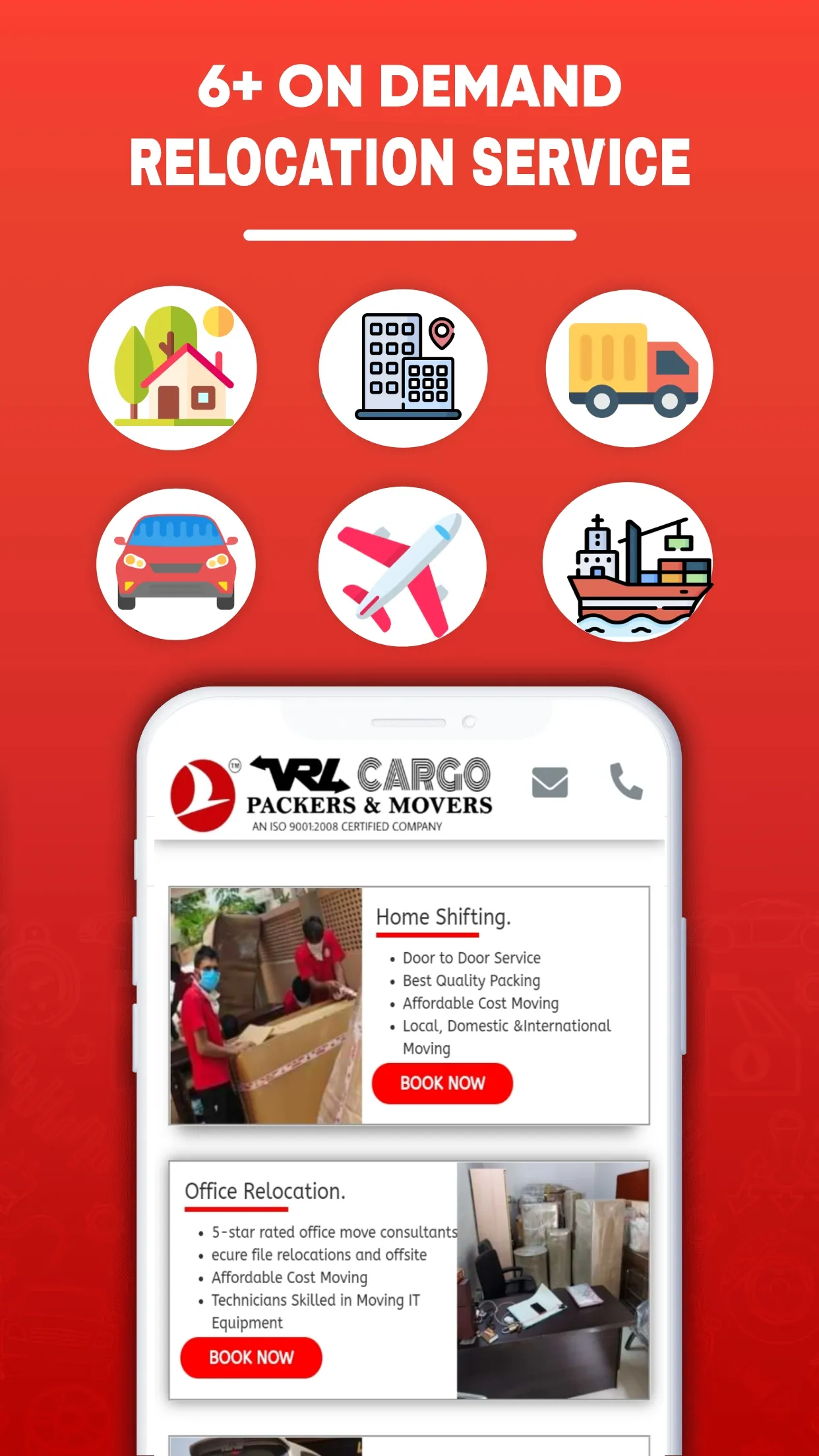 VRL Packers & Movers App | Indus Appstore | Screenshot