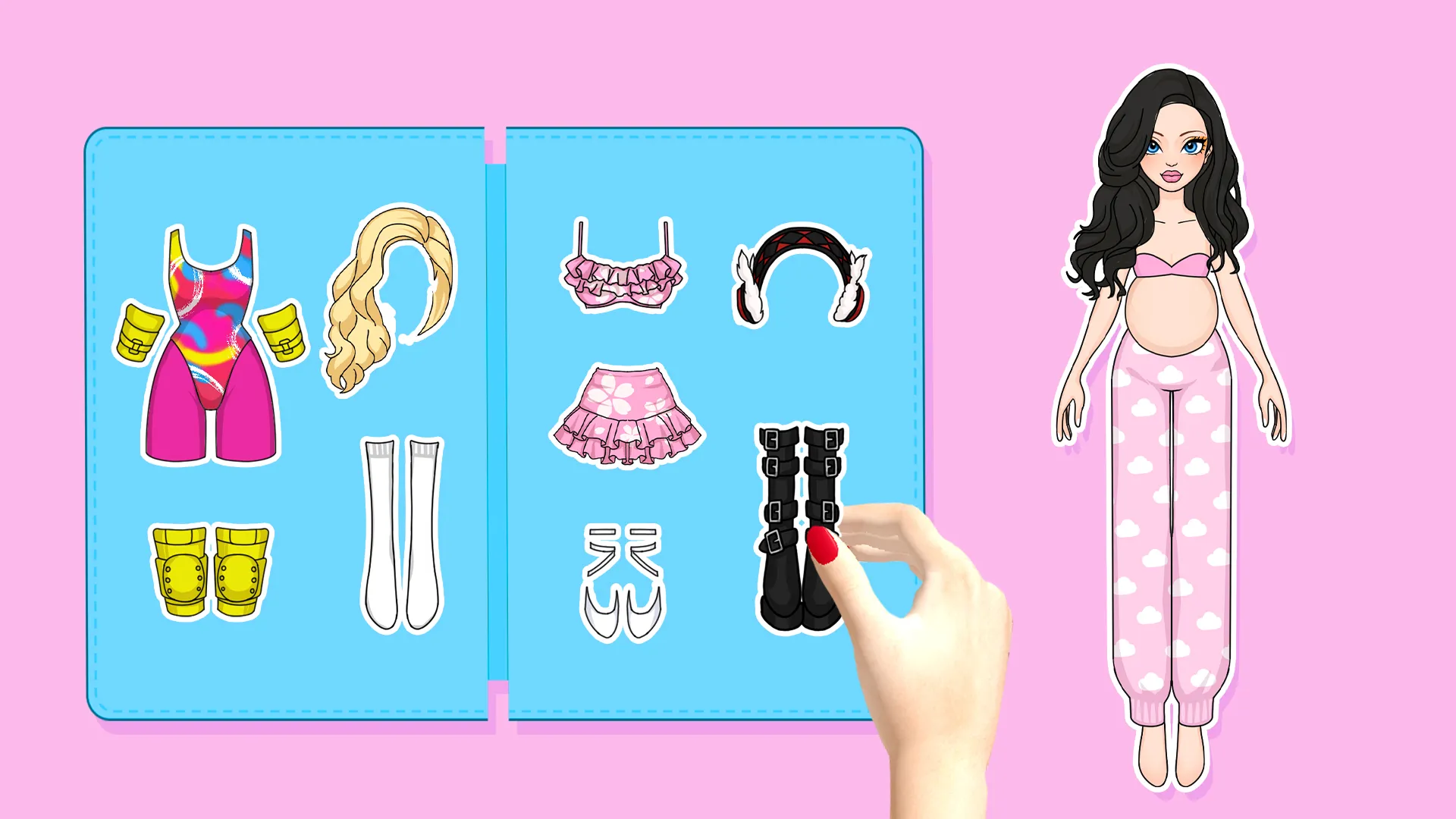 Magic Paper Dolls: DIY Games | Indus Appstore | Screenshot