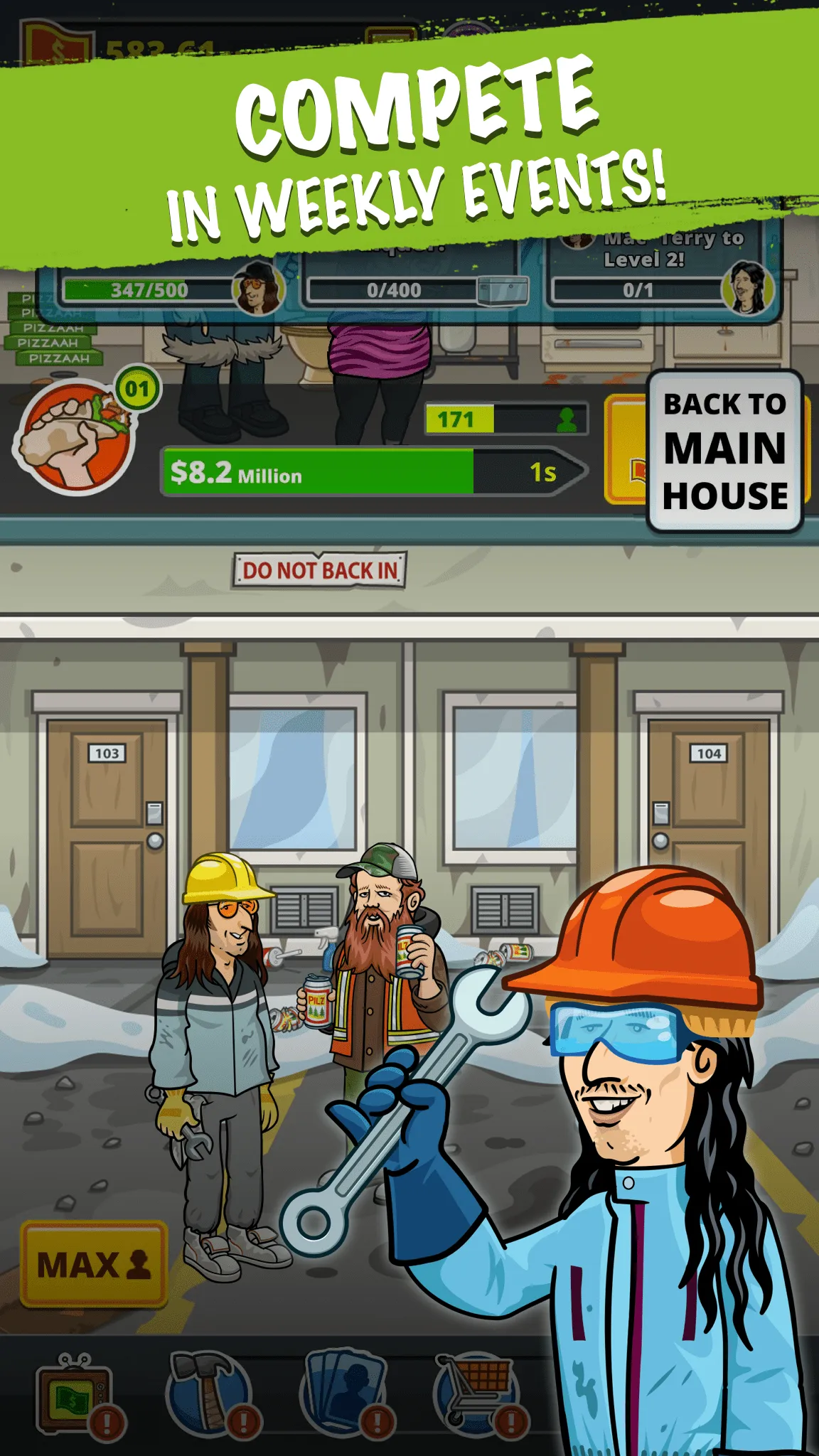 Fubar Idle Party Tycoon Game | Indus Appstore | Screenshot