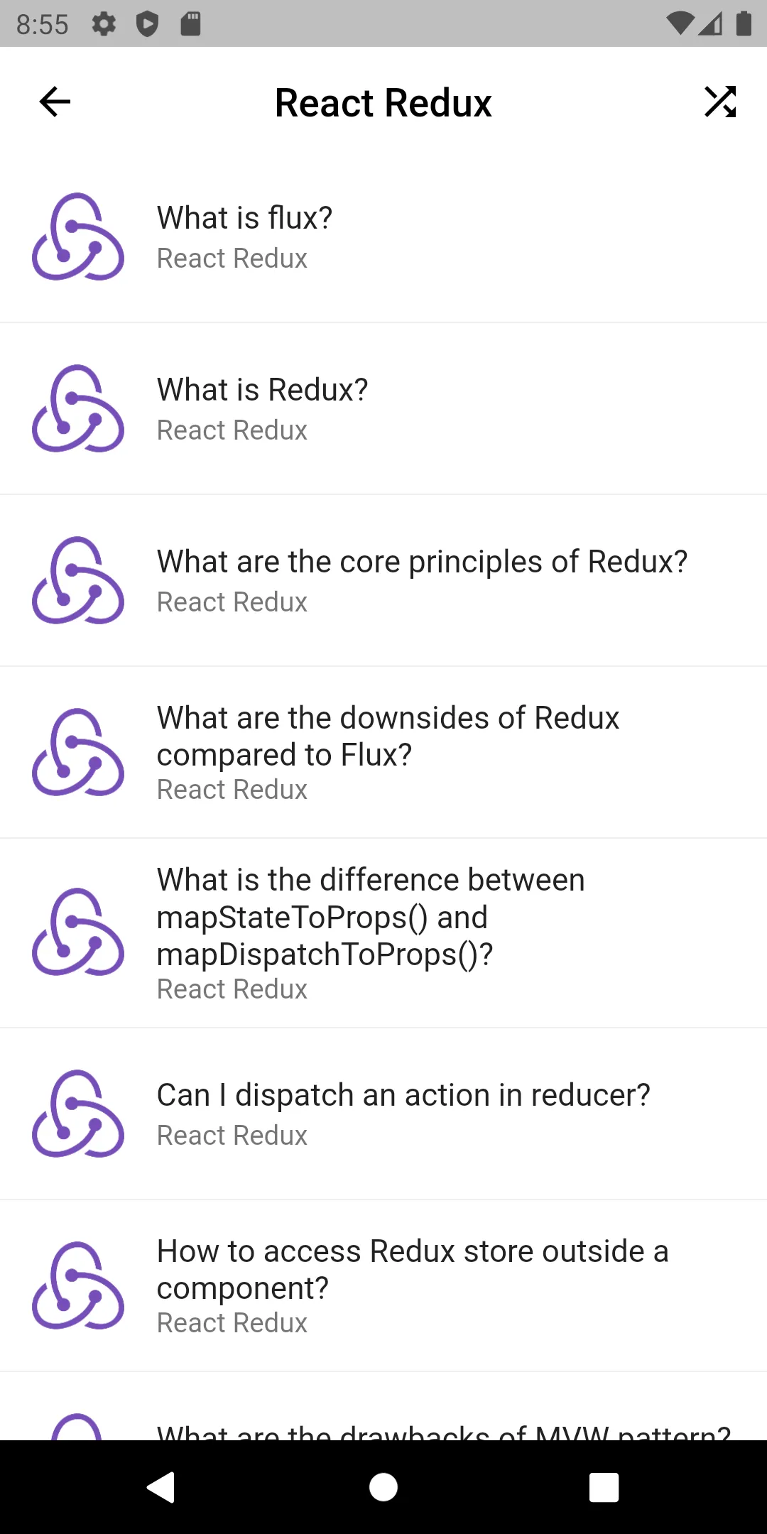 React.js Interview Questions | Indus Appstore | Screenshot