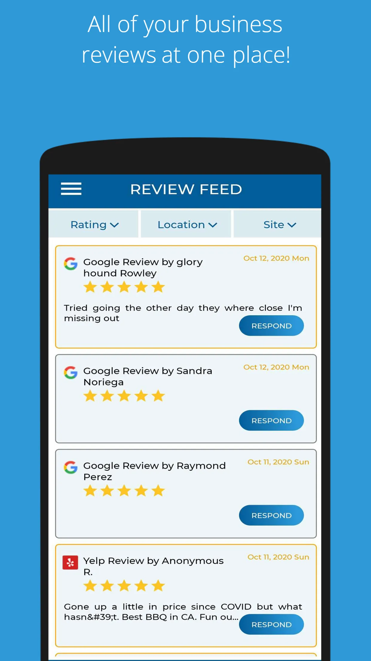 Online Review Manager | Indus Appstore | Screenshot