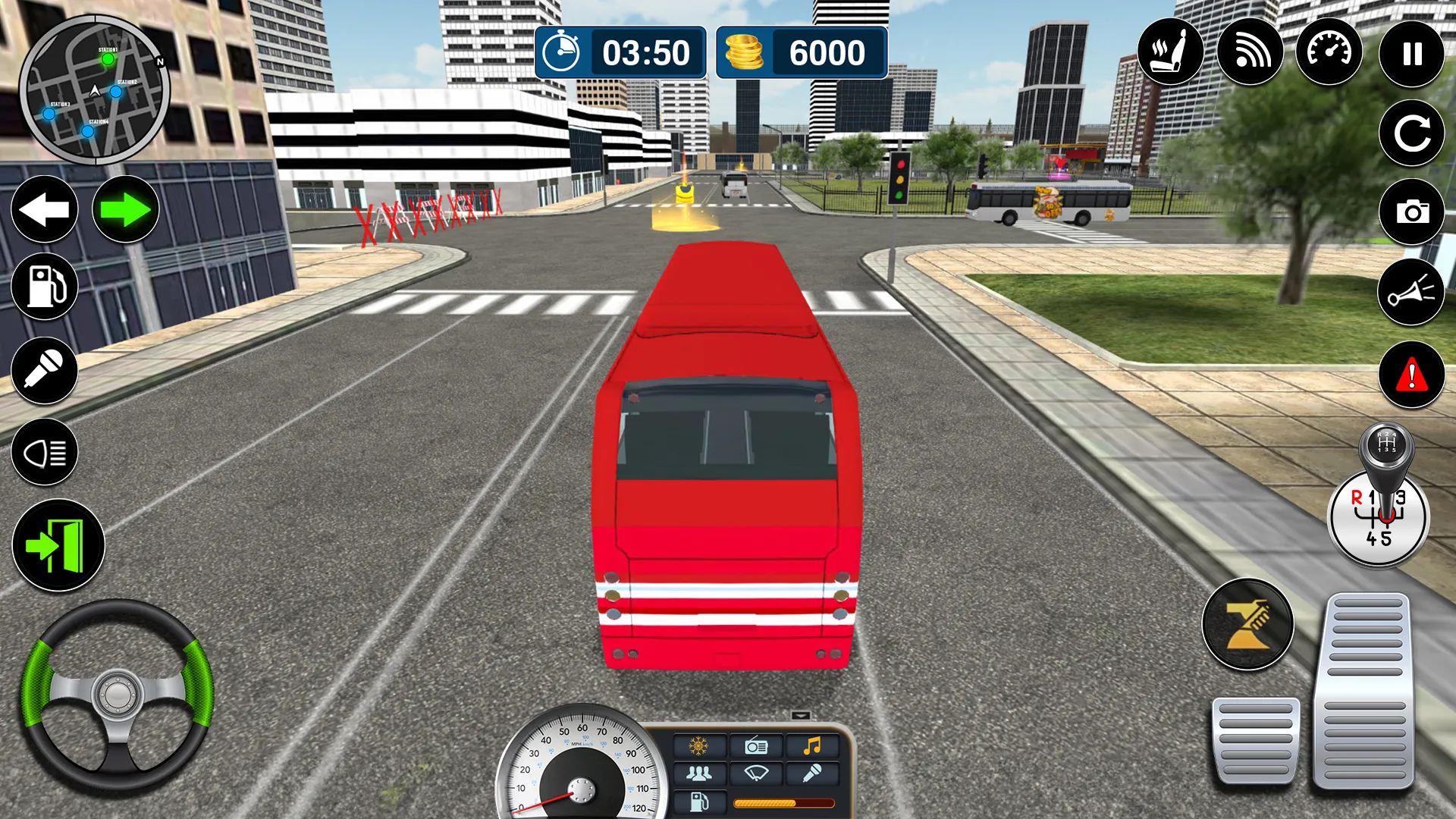 City Bus Steer Challenge | Indus Appstore | Screenshot