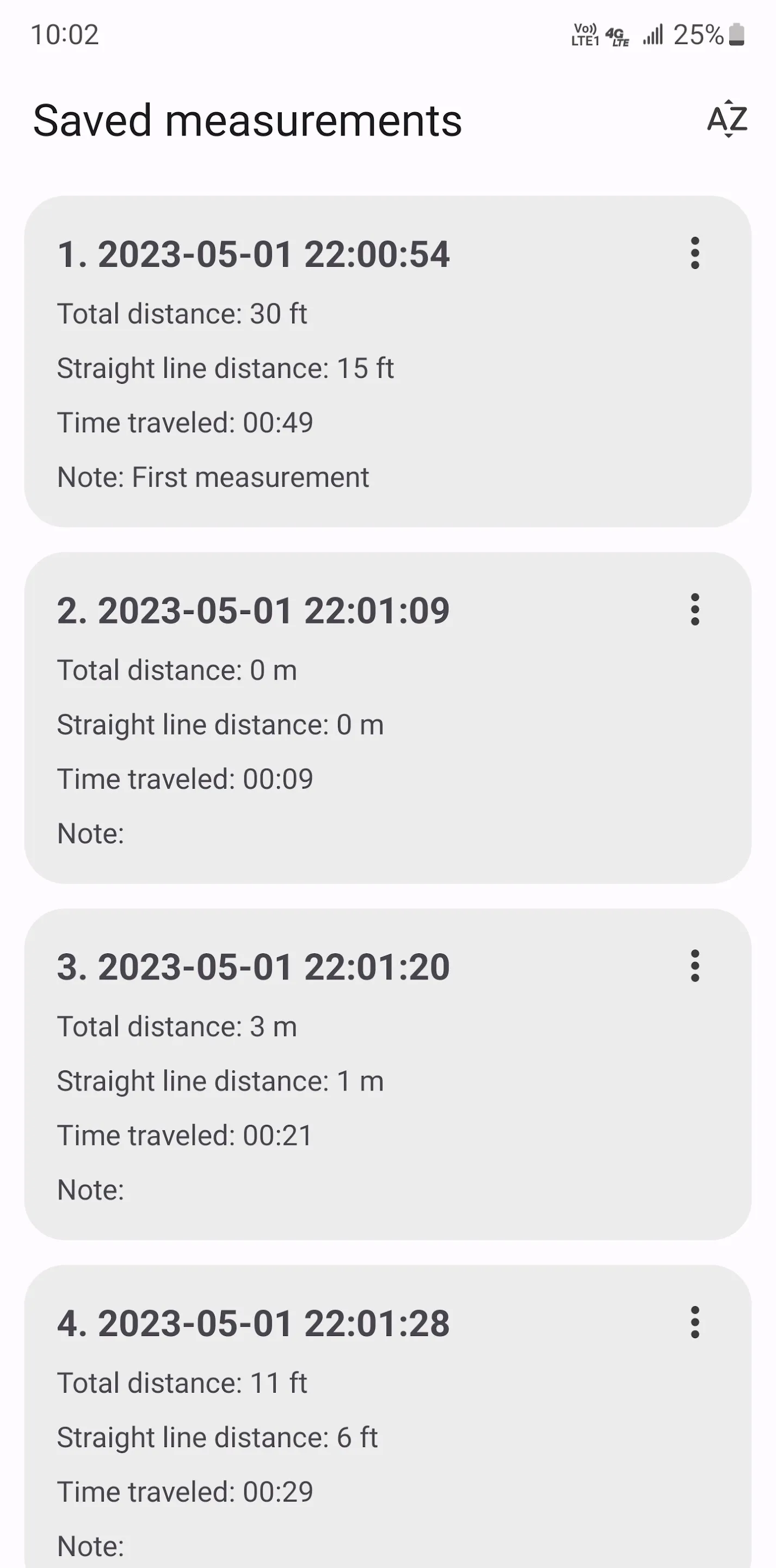 Distance meter | Indus Appstore | Screenshot