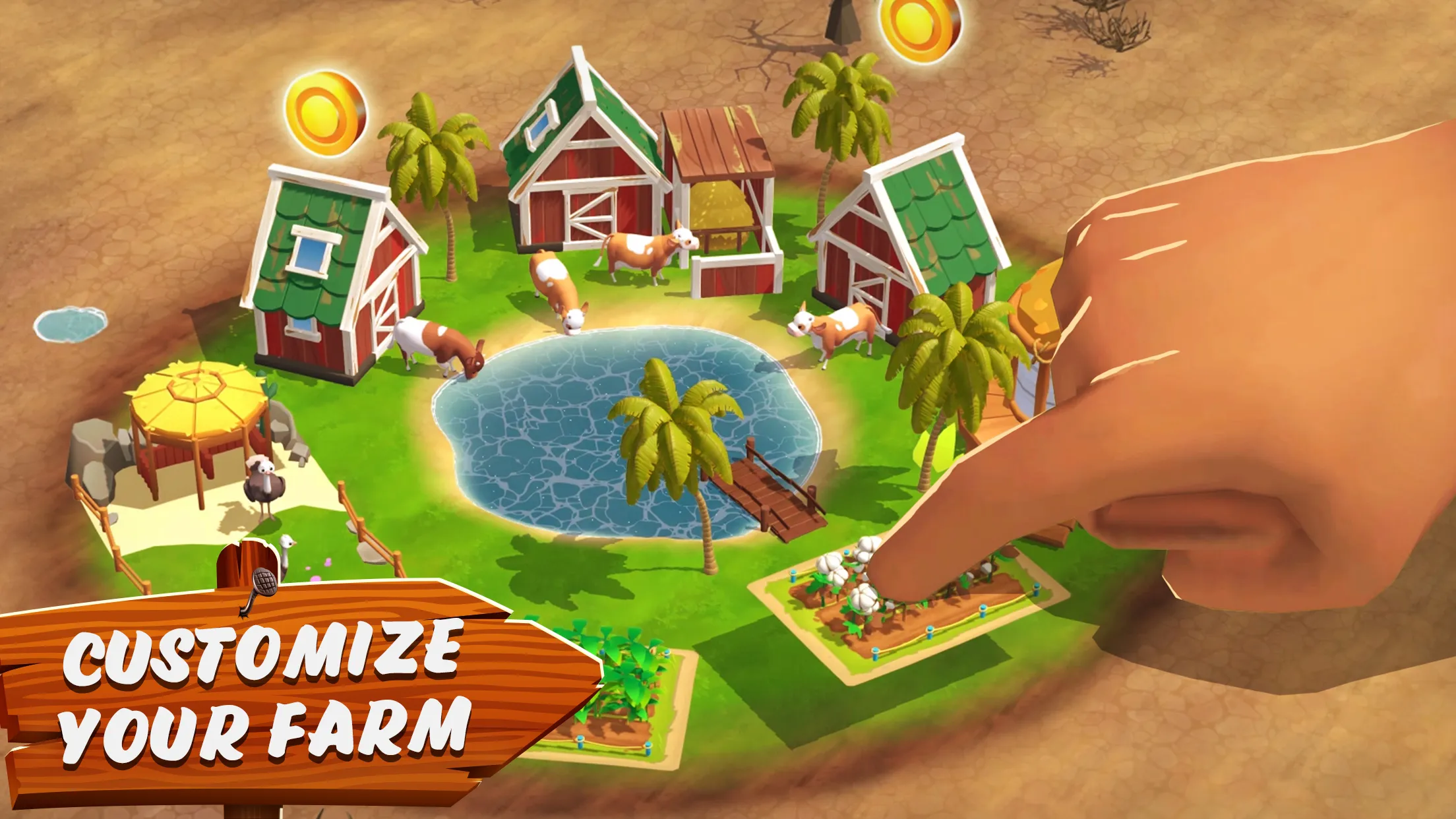 Sunshine Island : Farming Game | Indus Appstore | Screenshot