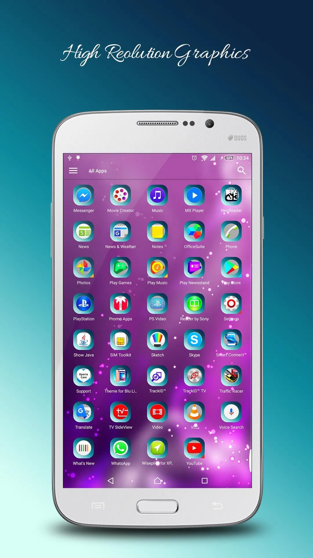 Theme for Blu Life One X2 | Indus Appstore | Screenshot