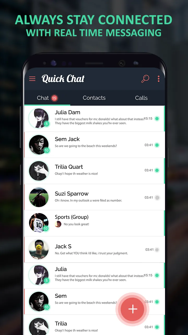 QuickChat | Indus Appstore | Screenshot