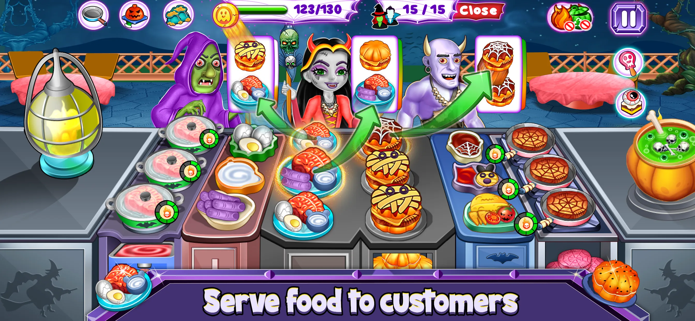 Halloween Cooking Party | Indus Appstore | Screenshot