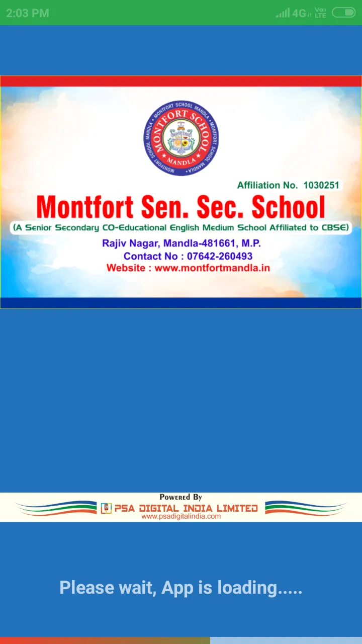 Montfort Digital Diary | Indus Appstore | Screenshot