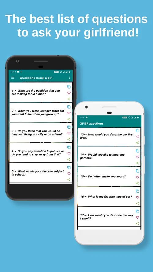 Girlfriend Boyfriend Questions | Indus Appstore | Screenshot