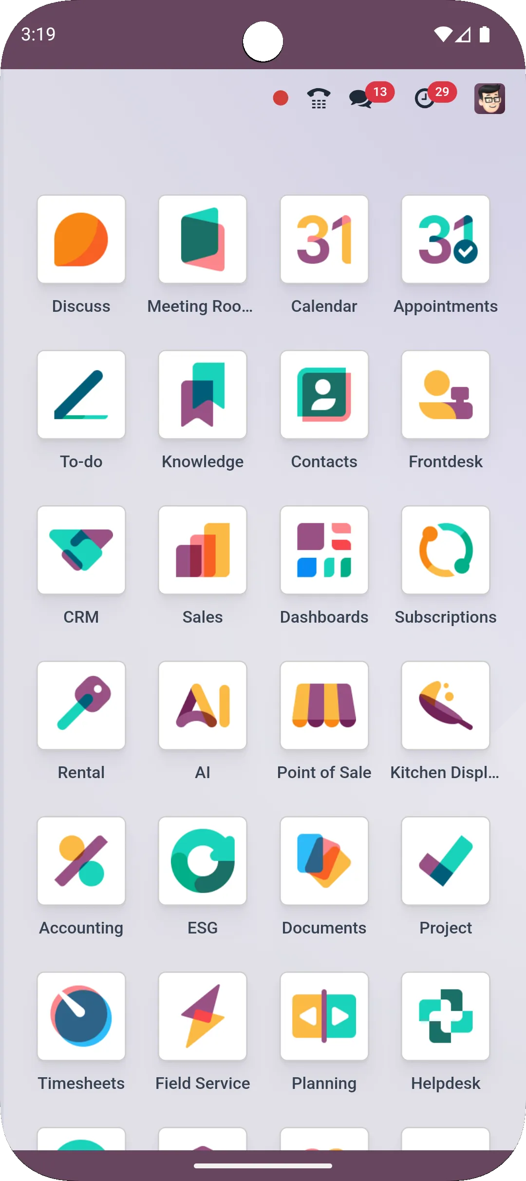 Odoo | Indus Appstore | Screenshot