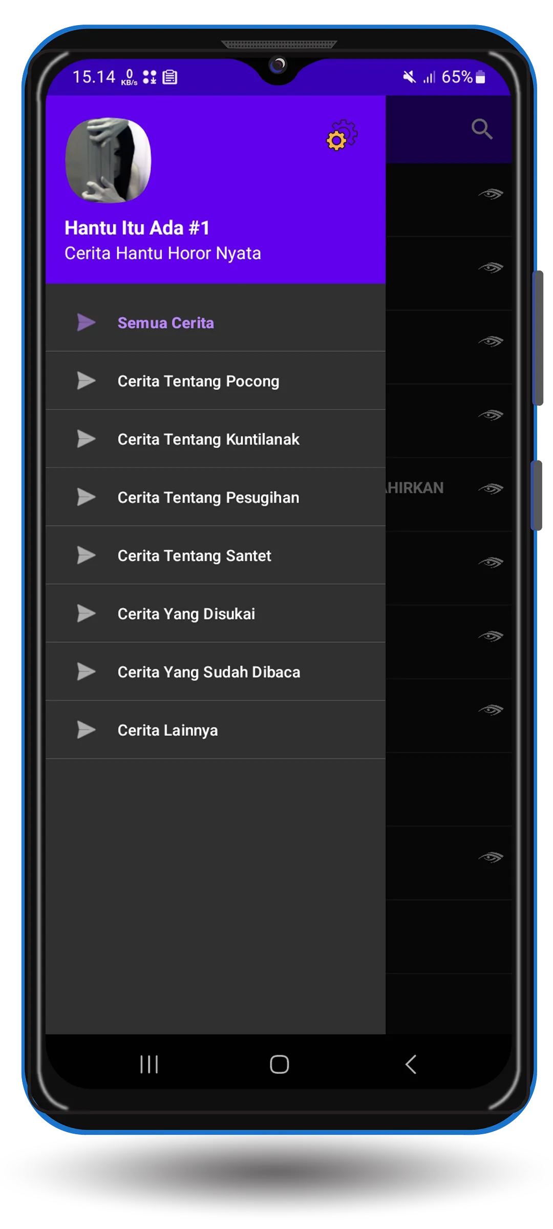 1000+ Cerita Hantu Horor Nyata | Indus Appstore | Screenshot