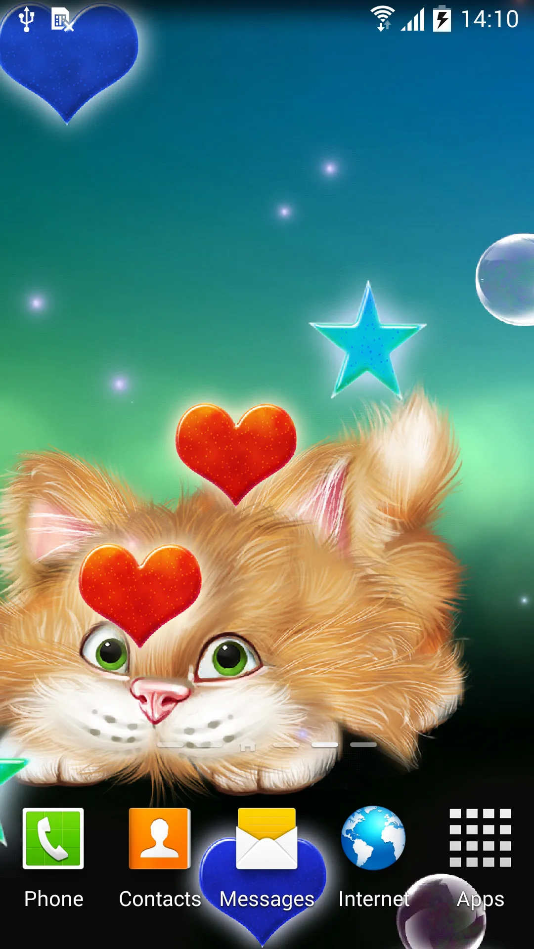 Funny Cat Live Wallpaper | Indus Appstore | Screenshot