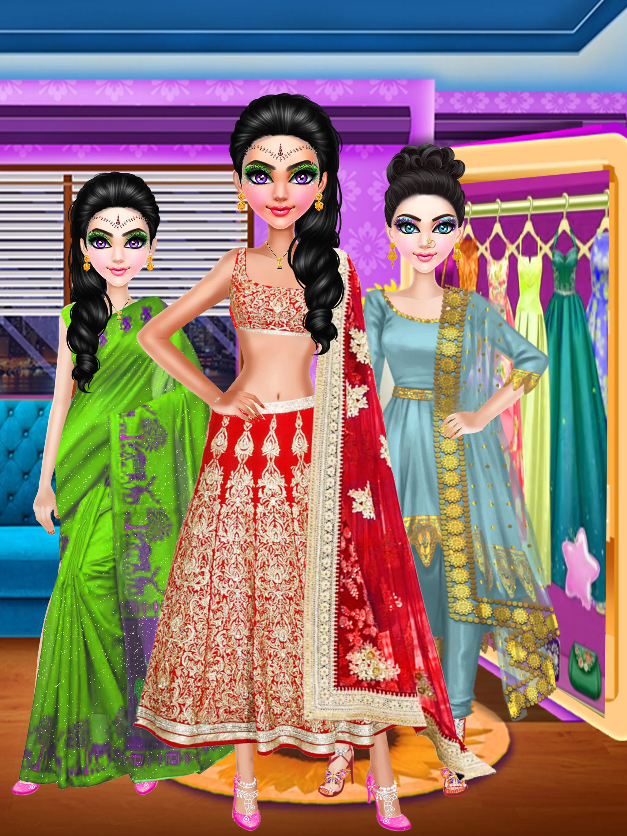 Wedding Stylist Dress Up Game | Indus Appstore | Screenshot