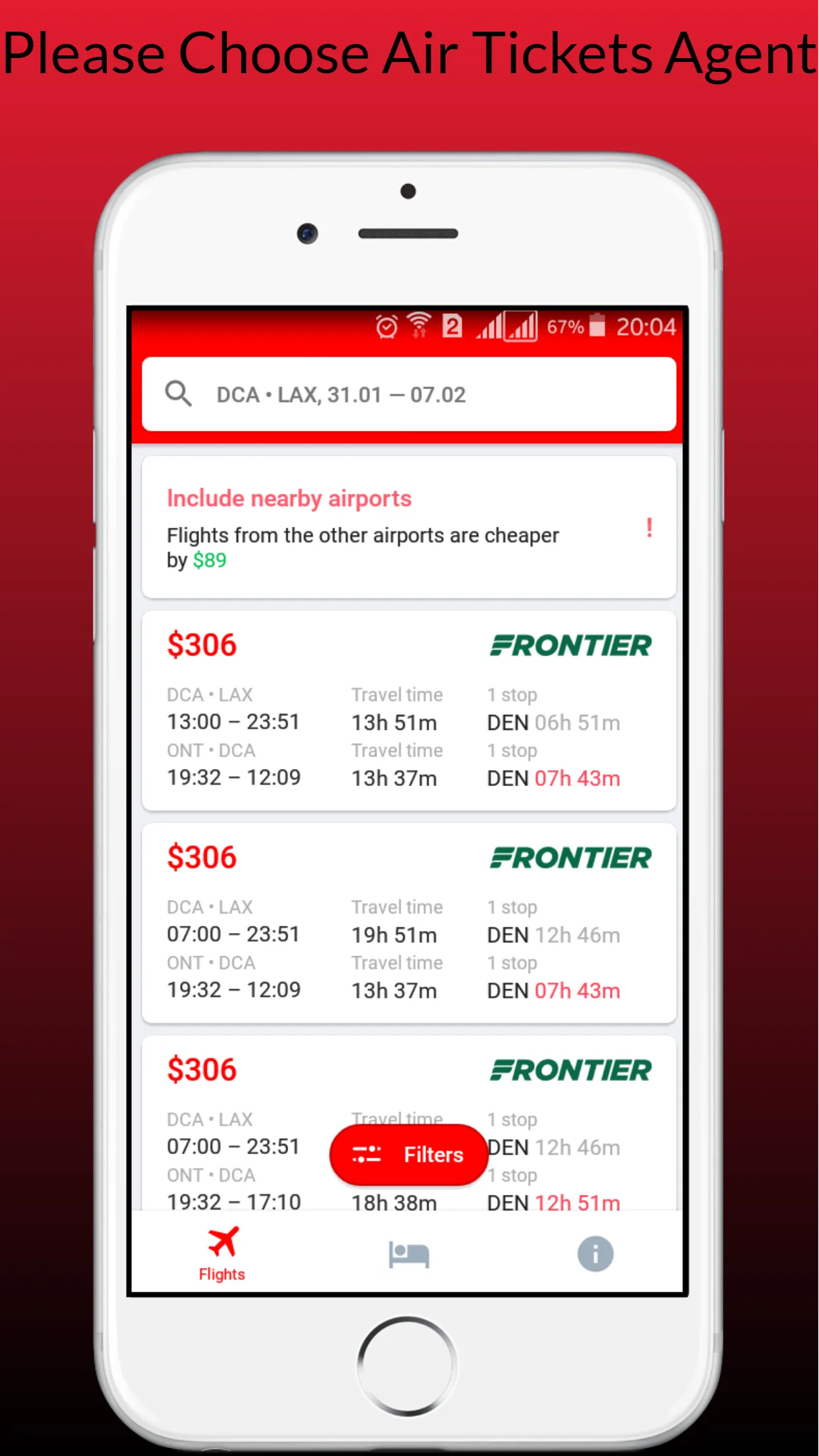 Cheap Air Tickets | Indus Appstore | Screenshot