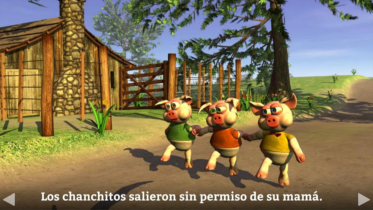 Cuento Los Tres Chanchitos | Indus Appstore | Screenshot