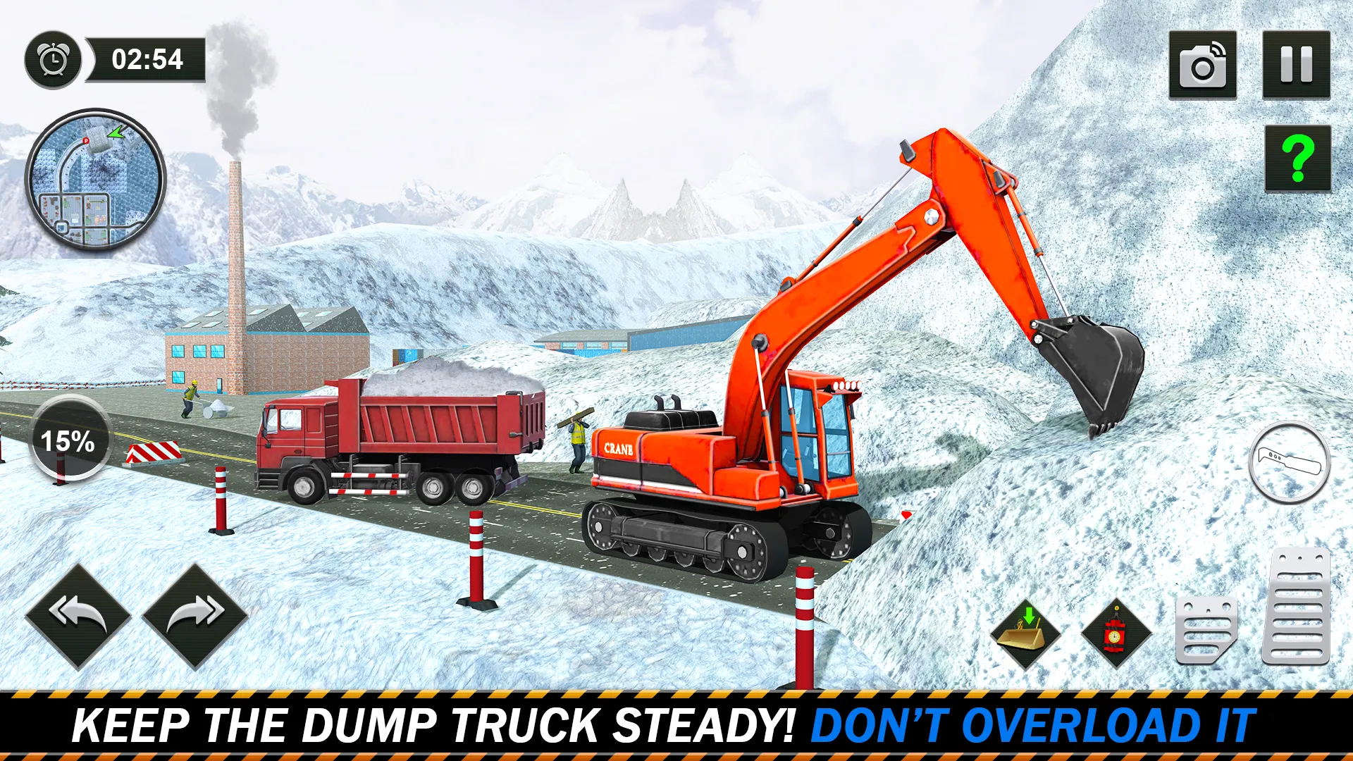 Snow Offroad Construction Game | Indus Appstore | Screenshot