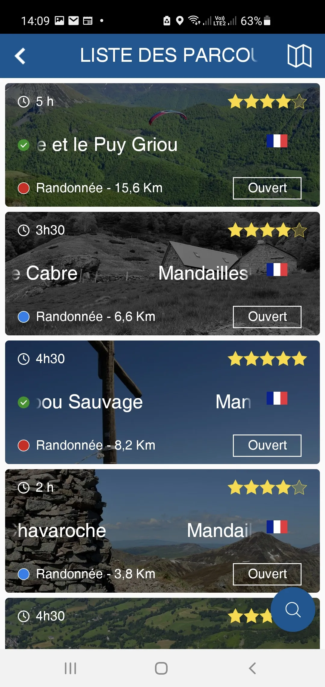 Rando autour d'Aurillac | Indus Appstore | Screenshot