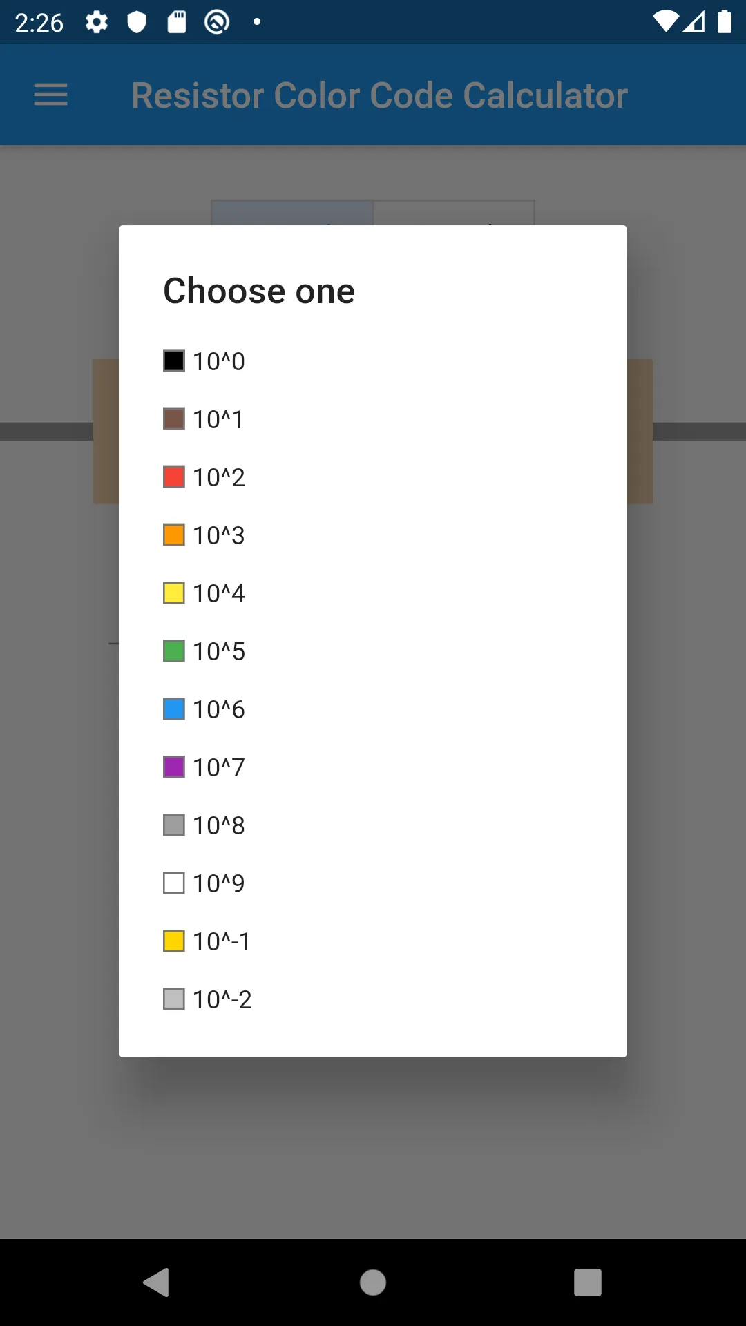 Simple Resistor Calculator | Indus Appstore | Screenshot