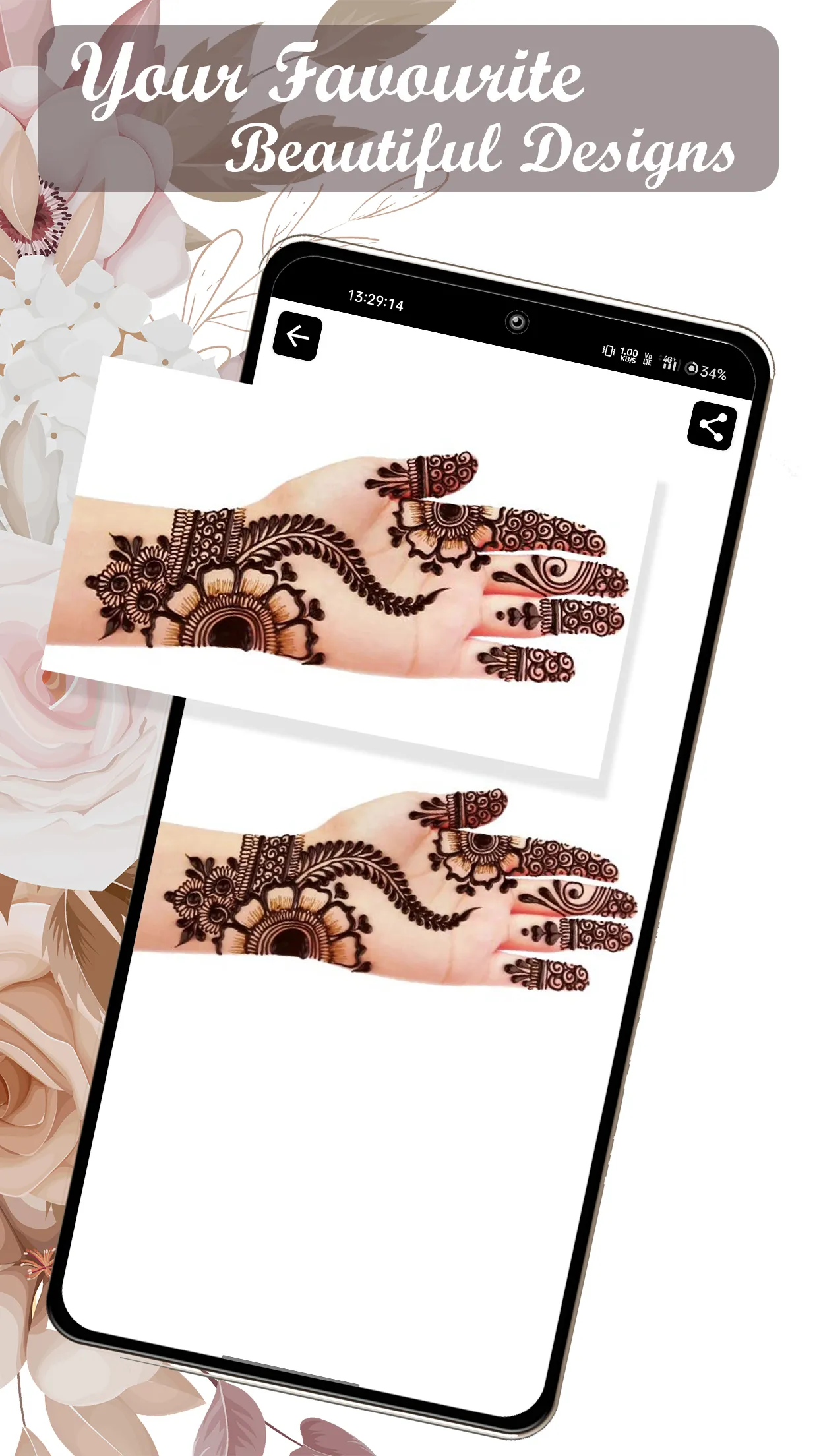 Mehndi Design 2024 | Indus Appstore | Screenshot