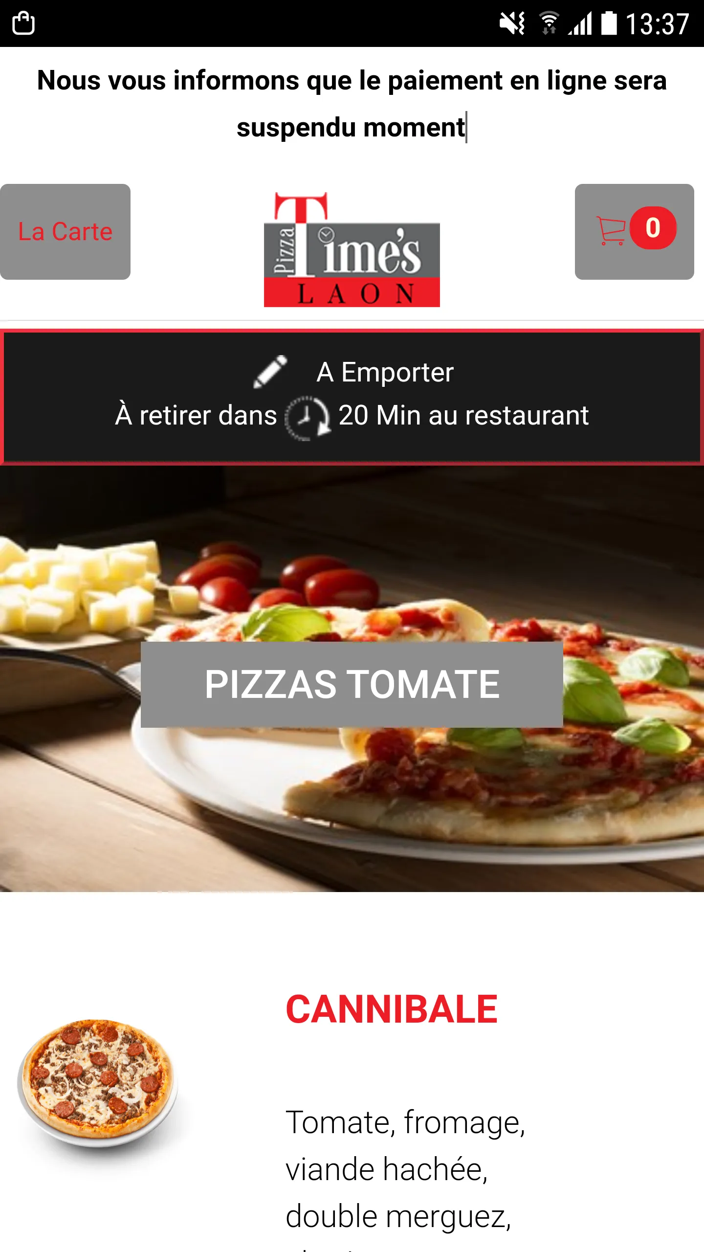 Pizza Times Laon | Indus Appstore | Screenshot