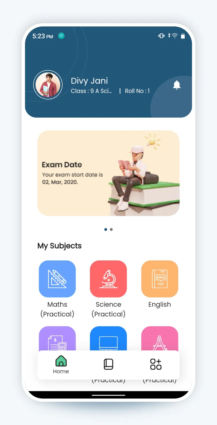 eSchool - Student & Parent App | Indus Appstore | Screenshot