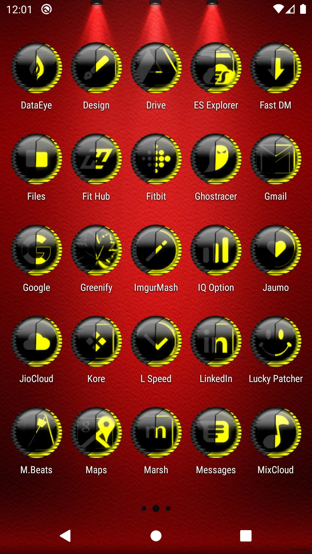 Yellow Icon Pack Style 8 | Indus Appstore | Screenshot