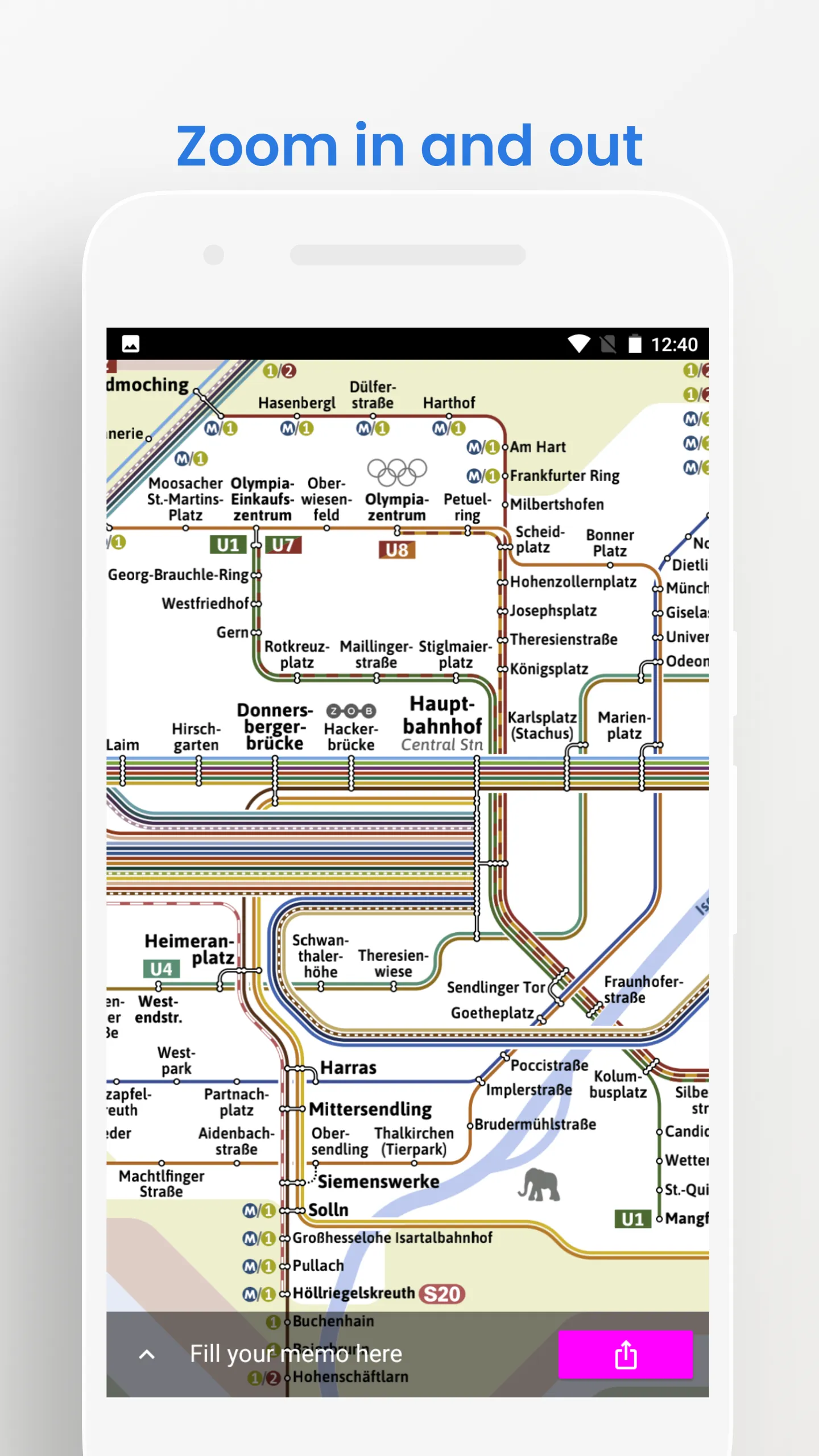 Munich Train Bus Travel Guide | Indus Appstore | Screenshot