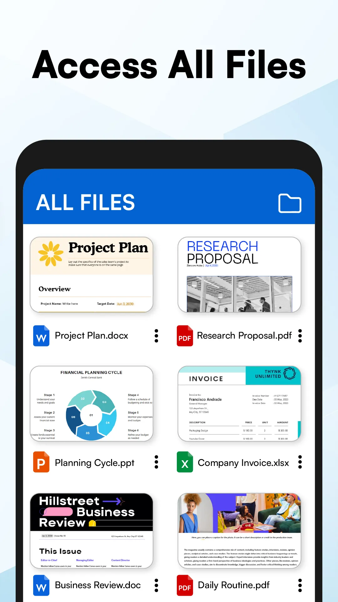 Docs Reader - Docx, Excel, PPT | Indus Appstore | Screenshot