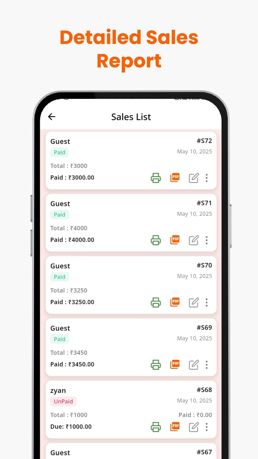 EzyBills - POS & Billing | Indus Appstore | Screenshot