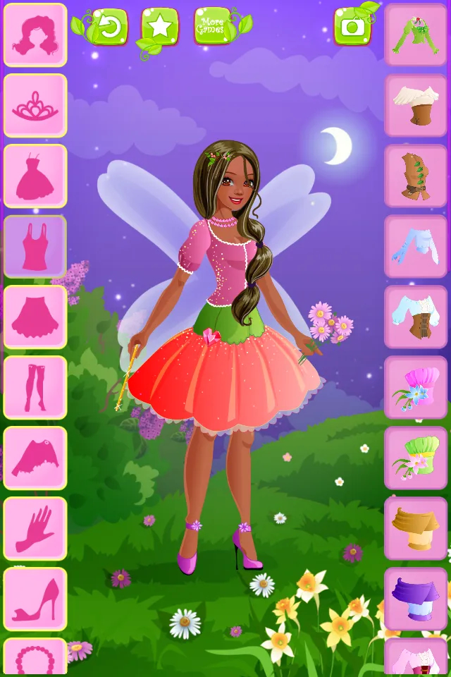 Little Fairy Dress Up Game | Indus Appstore | Screenshot