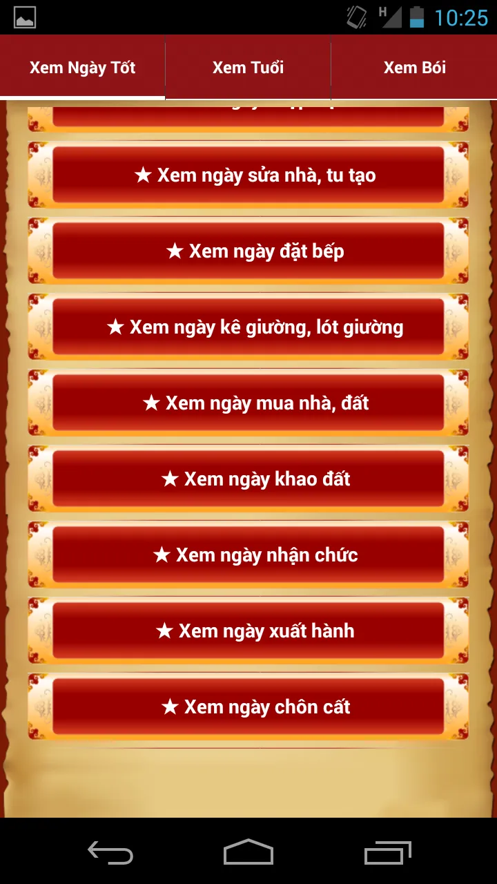 Xem Ngay Tot Xau - Xem Boi | Indus Appstore | Screenshot