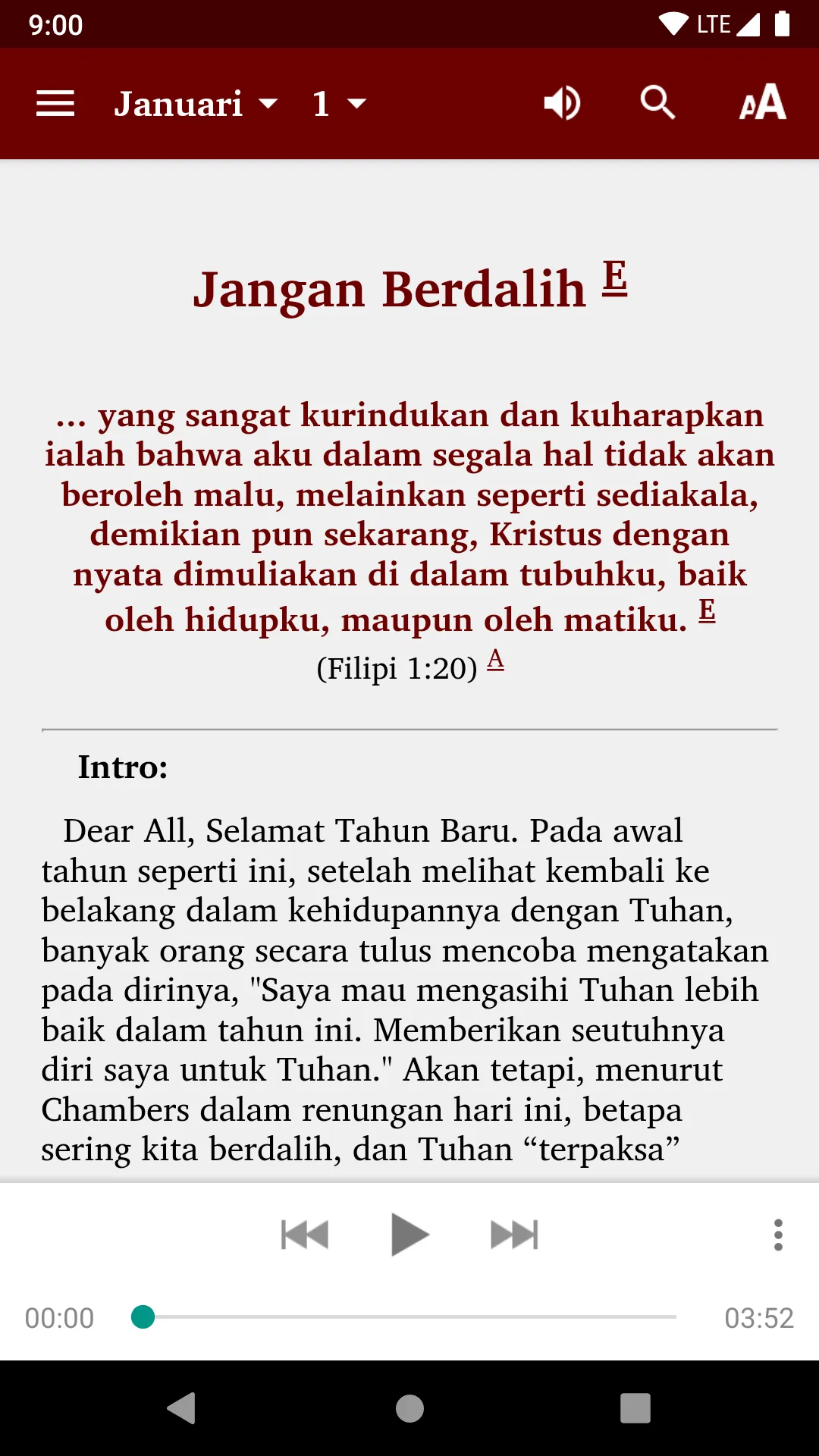 ROC - Renungan Oswald Chambers | Indus Appstore | Screenshot