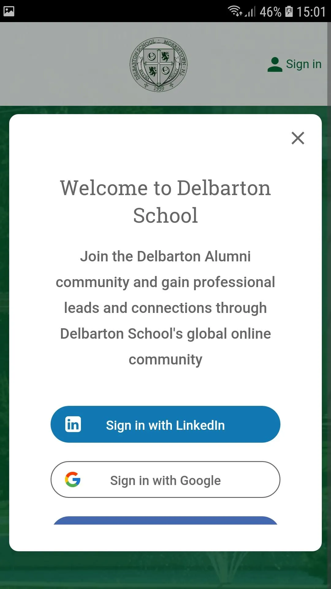 Delbarton Alumni | Indus Appstore | Screenshot