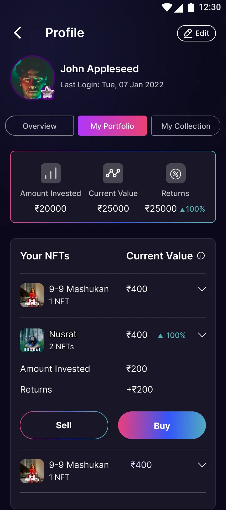 FanTiger - Invest In Music | Indus Appstore | Screenshot