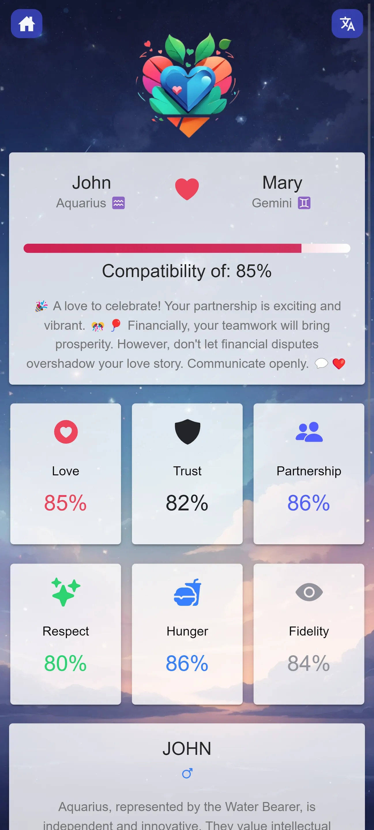 CoupleChemistry | Indus Appstore | Screenshot